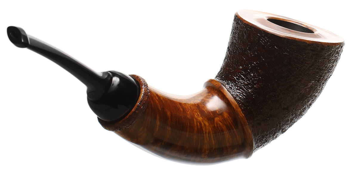 Nanna Ivarsson Partially Sandblasted Horn (4321)