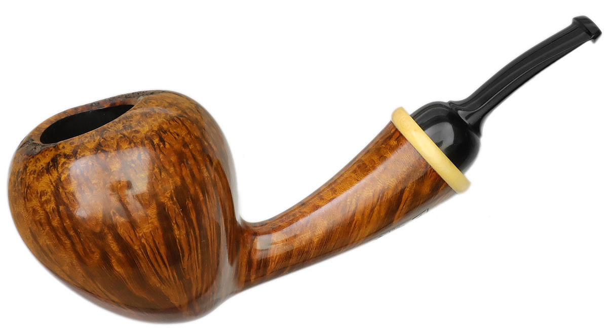 Smooth Acorn with Boxwood (1323) Tobacco Pipe