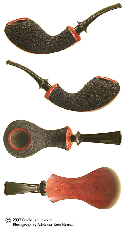 Peter Heding Partially Rusticated Banjo (Silver)