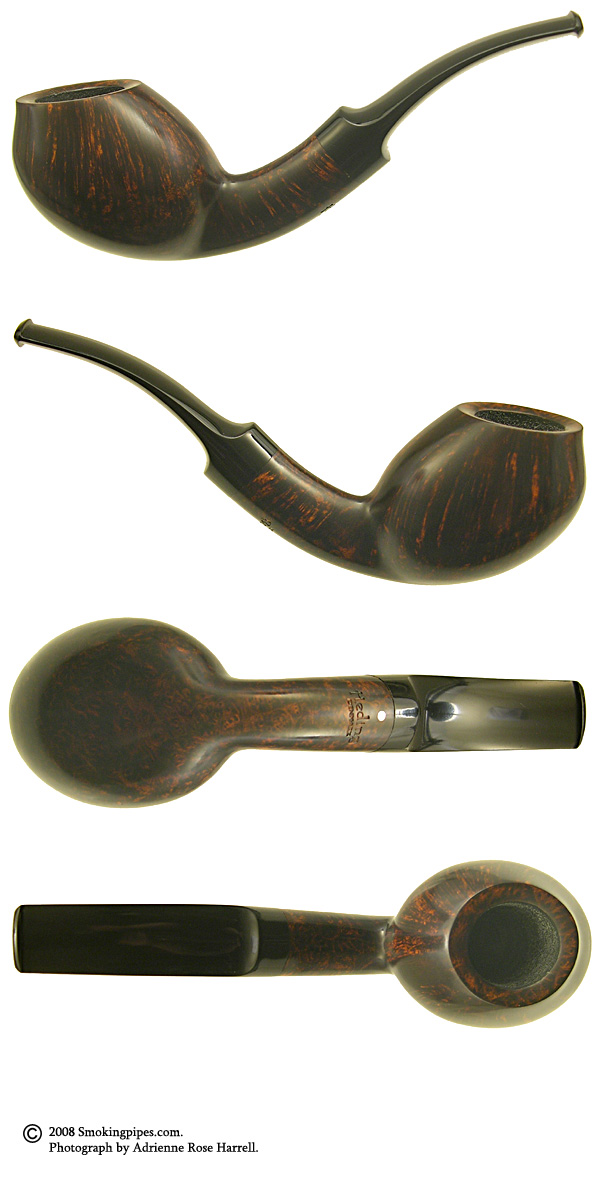 Peter Heding Smooth Bent Brandy (Silver)
