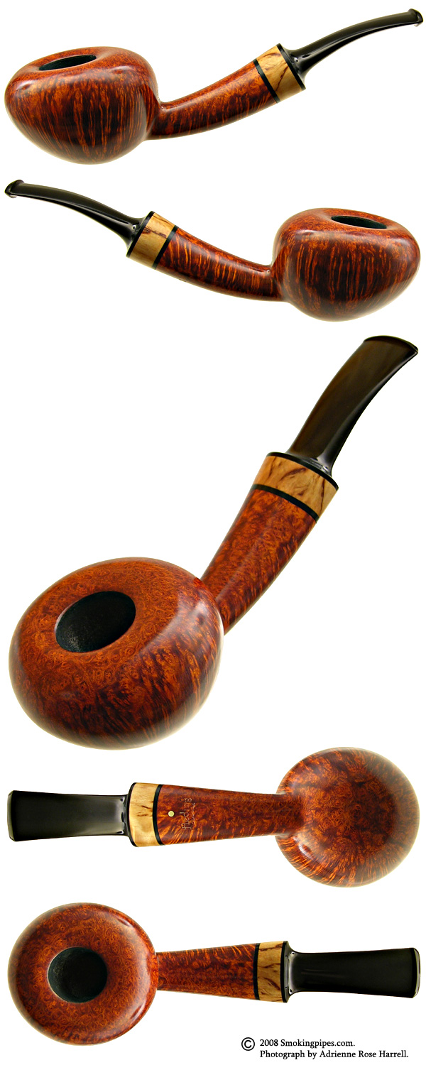 Peter Heding Smooth Acorn with Mazur (Gold)