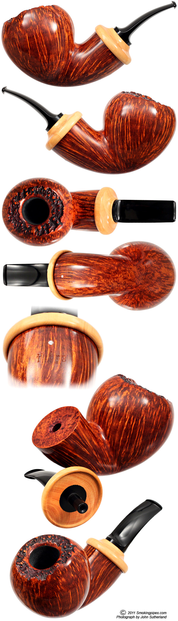 Peter Heding Smooth Acorn with Boxwood (Diamond)