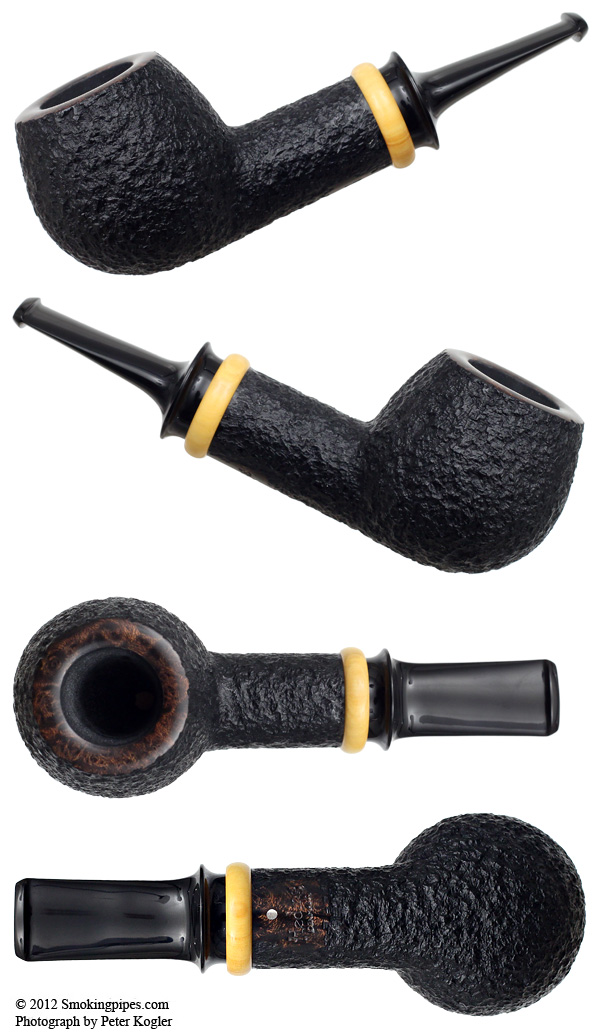Peter Heding Rusticated Apple with Boxwood (Silver)
