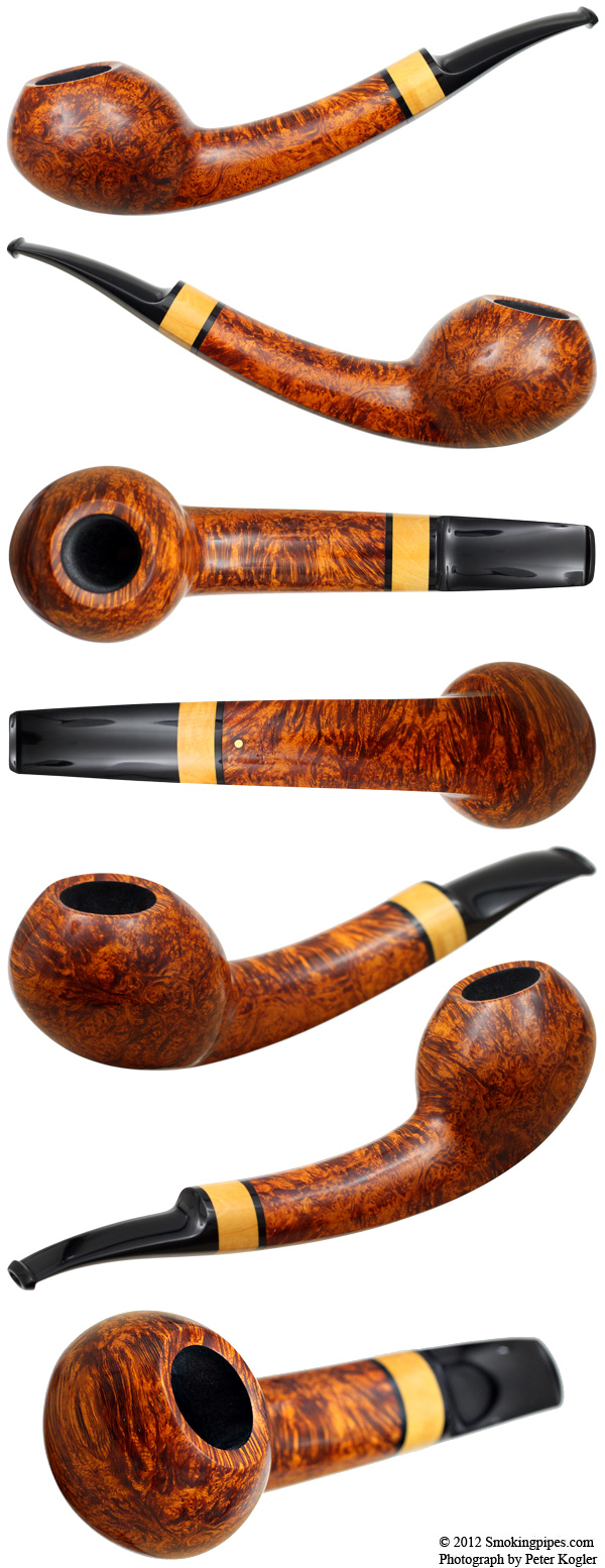 Peter Heding Smooth Fish with Boxwood (Gold)