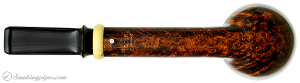 Peter Heding Smooth Billiard with Boxwood (Silver)