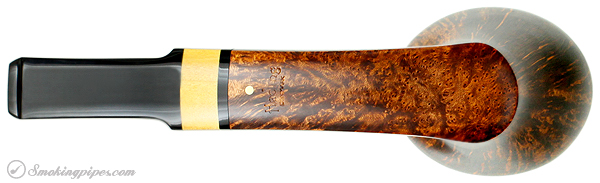 Peter Heding Smooth Mushroom with Boxwood (Gold)