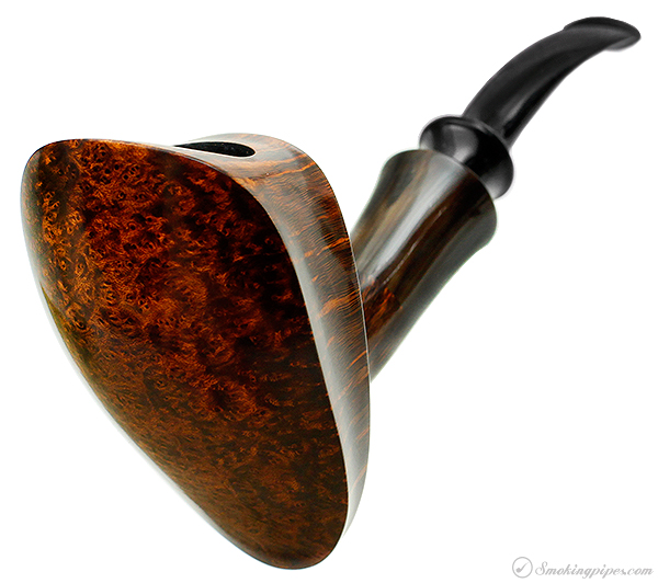 Peter Heding Smooth Elephants Foot with Horn (Gold)