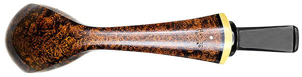 Peter Heding Smooth Long Shanked Bent Egg with Boxwood (Diamond)