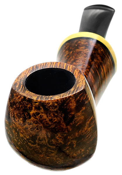 Peter Heding Smooth Long Shanked Bent Egg with Boxwood (Diamond)