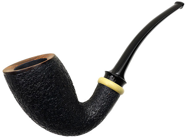 Peter Heding Rusticated Bent Egg with Boxwood (Silver)
