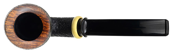 Peter Heding Rusticated Bent Egg with Boxwood (Silver)