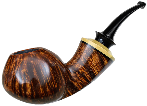 Peter Heding Smooth Tomato with Boxwood (Gold)
