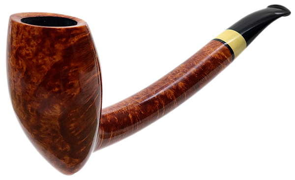 Peter Heding Smooth Long Shanked Bent Egg with Boxwood