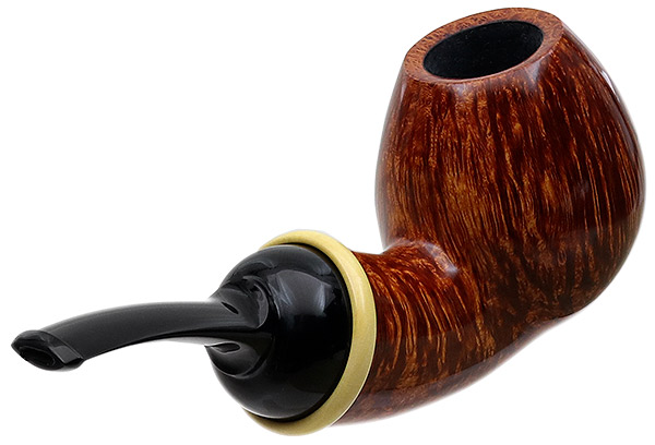 Peter Heding Smooth Bent Brandy with Boxwood (Diamond)