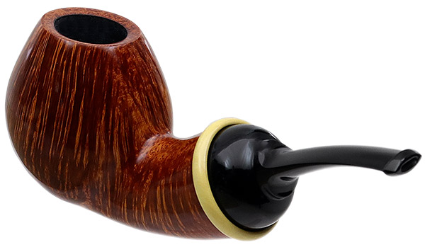 Peter Heding Smooth Bent Brandy with Boxwood (Diamond)