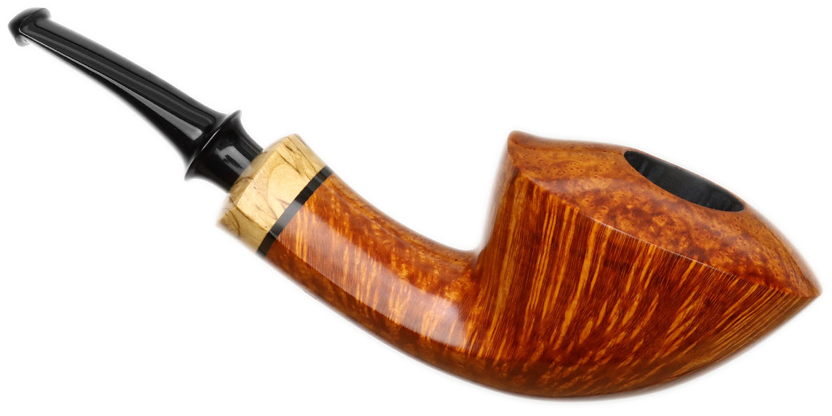 Peter Heding Smooth Bent Dublin with Masur Birch (Diamond)