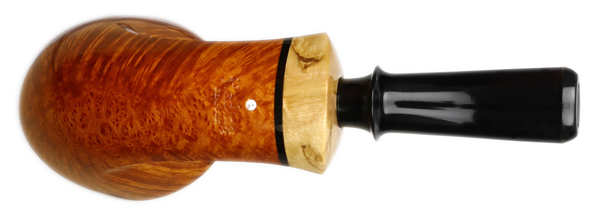 Peter Heding Smooth Bent Dublin with Masur Birch (Diamond)