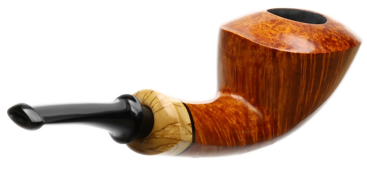 Peter Heding Smooth Bent Dublin with Masur Birch (Diamond)