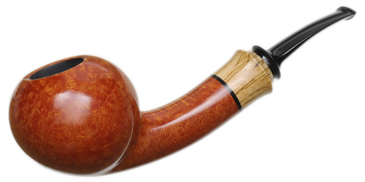 Peter Heding Smooth Globe with Masur Birch (Diamond)