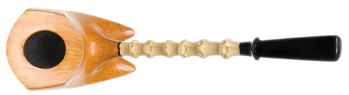 Peter Heding Natural Smooth Whale with Bamboo (Diamond)