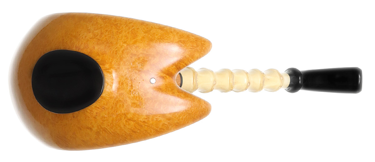 Peter Heding Natural Smooth Whale with Bamboo (Diamond)