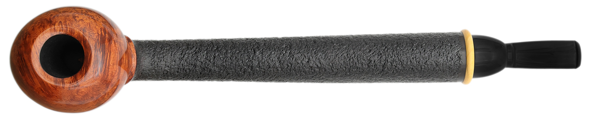 Peter Heding Partially Rusticated Extra Long Shank Nut with Boxwood (Diamond)