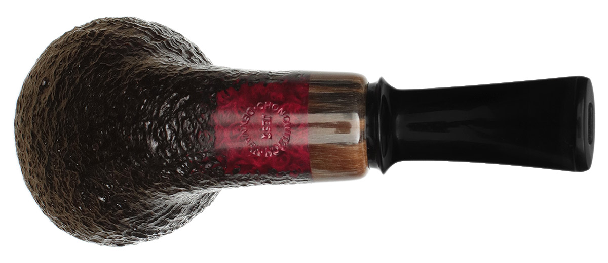 Jess Chonowitsch Sandblasted Bent Brandy with Horn