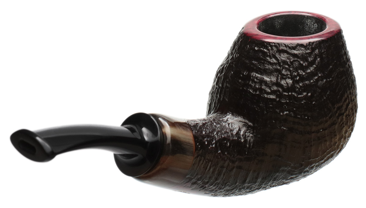 Jess Chonowitsch Sandblasted Bent Brandy with Horn