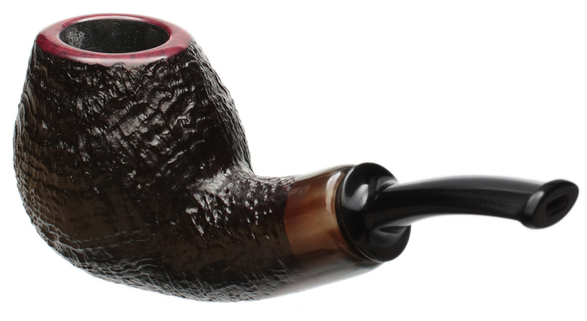 Jess Chonowitsch Sandblasted Bent Brandy with Horn