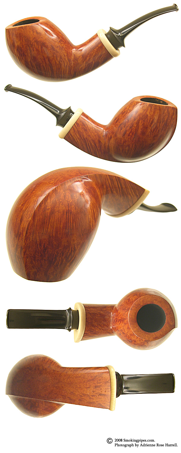 J. Alan Pipes Smooth Asymmetrical Bent Egg