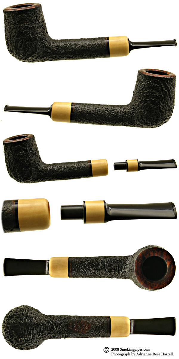 J. Alan Pipes Sandblasted Lovat with Boxwood