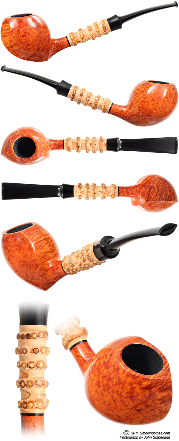 J. Alan Pipes Smooth Blowfish with Bamboo
