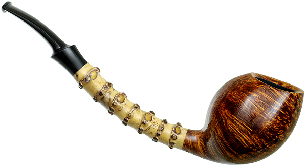J. Alan Pipes Smooth Speeding Egg with Bamboo (1062)