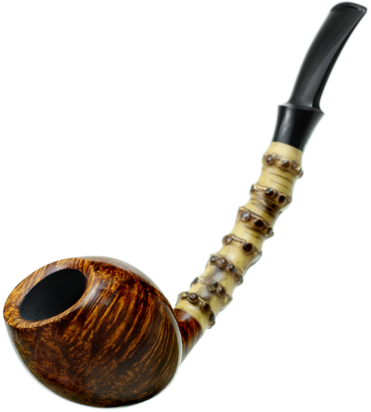 J. Alan Pipes Smooth Speeding Egg with Bamboo (1062)