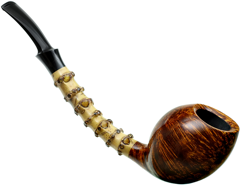 J. Alan Pipes Smooth Speeding Egg with Bamboo (1062)