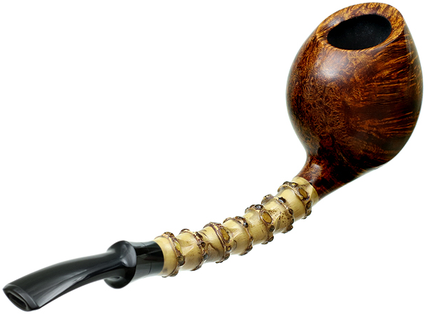 J. Alan Pipes Smooth Speeding Egg with Bamboo (1062)