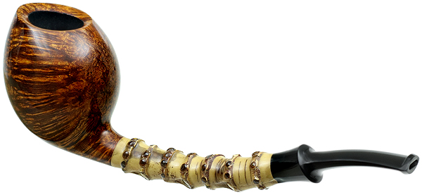 J. Alan Pipes Smooth Speeding Egg with Bamboo (1062)