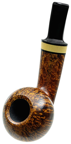J. Alan Pipes Smooth Tomato with Boxwood (1068)