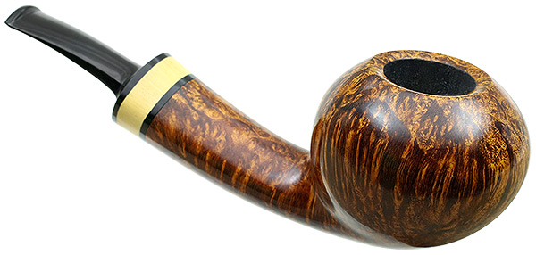 J. Alan Pipes Smooth Tomato with Boxwood (1068)