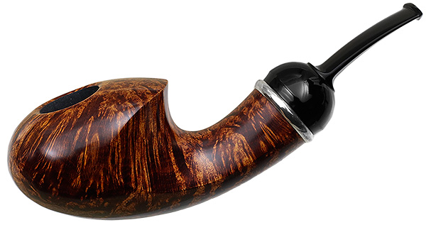 J. Alan Pipes Smooth Speedster with Argentium Silver (1084)