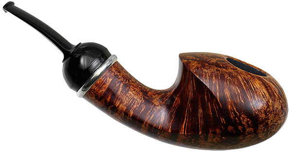 J. Alan Pipes Smooth Speedster with Argentium Silver (1084)
