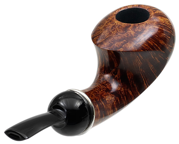 J. Alan Pipes Smooth Speedster with Argentium Silver (1084)