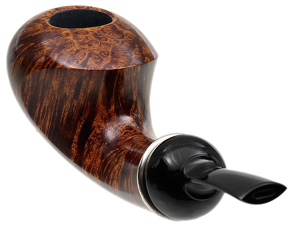 J. Alan Pipes Smooth Speedster with Argentium Silver (1084)