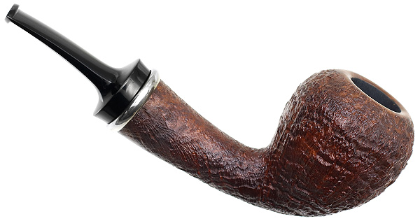 J. Alan Pipes Sandblasted Strawberry with Argentium Silver (1086)