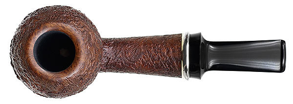 J. Alan Pipes Sandblasted Strawberry with Argentium Silver (1086)