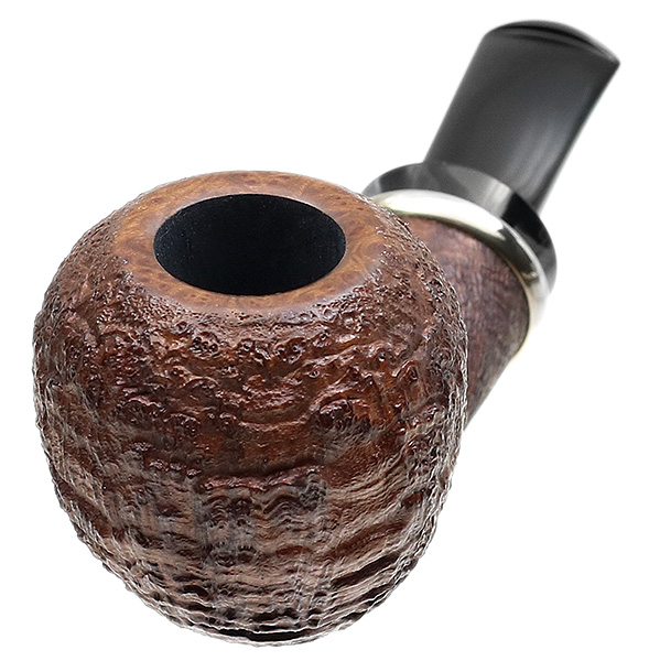 J. Alan Pipes Sandblasted Strawberry with Argentium Silver (1086)