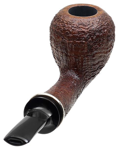 J. Alan Pipes Sandblasted Strawberry with Argentium Silver (1086)