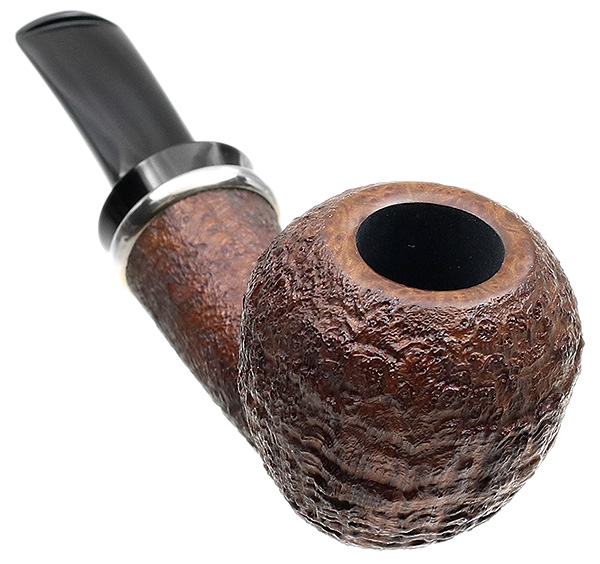 J. Alan Pipes Sandblasted Strawberry with Argentium Silver (1086)