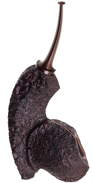 J. Alan Pipes Partially Sandblasted Flying Fish (1120)