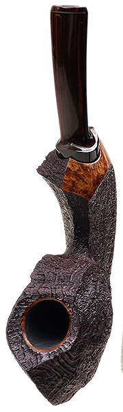 J. Alan Pipes Partially Sandblasted Flying Fish (1120)